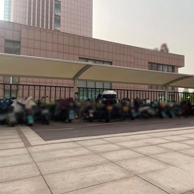 塔城膜结构电动车棚