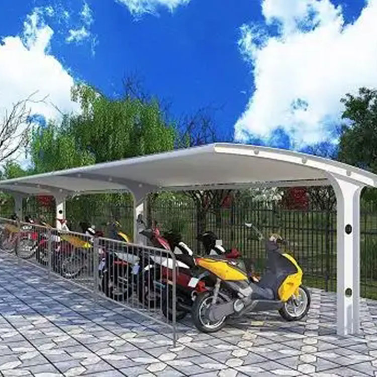 塔城膜结构电动车棚